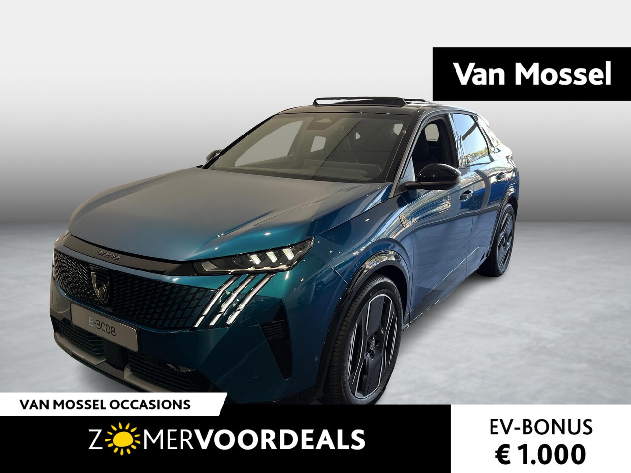 Peugeot e-3008 - GT Avantage 73 kWh / Panoramisch Schuifdak / 360° Camera / DIRECT RIJDEN! - AutoWereld.nl