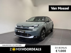 Citroën Ë-C4 - Max 156pk Extended range 54 kWh | Apple Carplay/Android Auto | LED | CAMERA | BELLEN VOOR