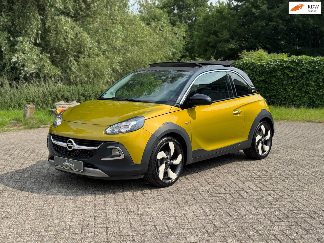 Opel ADAM - 1.4 TURBO ROCKS SCHUIFDAK I CRUISE I STOELVERW NWE APK - AutoWereld.nl