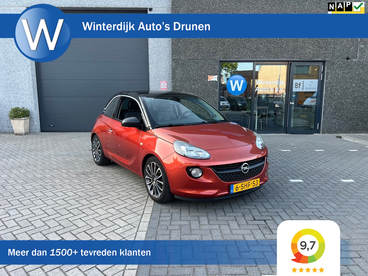 Opel ADAM - 1.4 Glam - 6 Maanden Garantie! Airco! Pano! NAP! - AutoWereld.nl