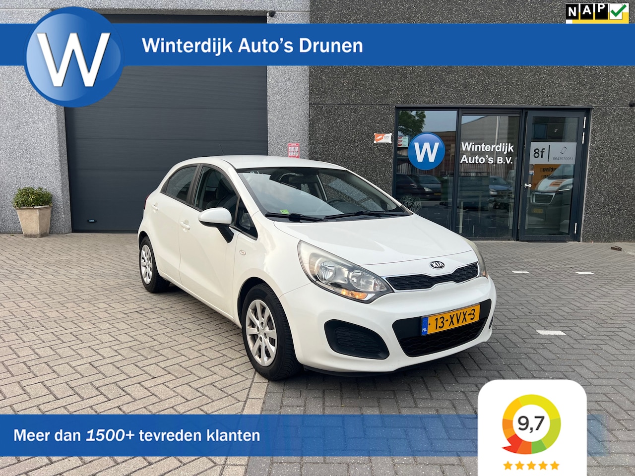 Kia Rio - 1.2 CVVT Comfort Pack 1 Eigenaar! Airco! 5Drs! Nap! - AutoWereld.nl