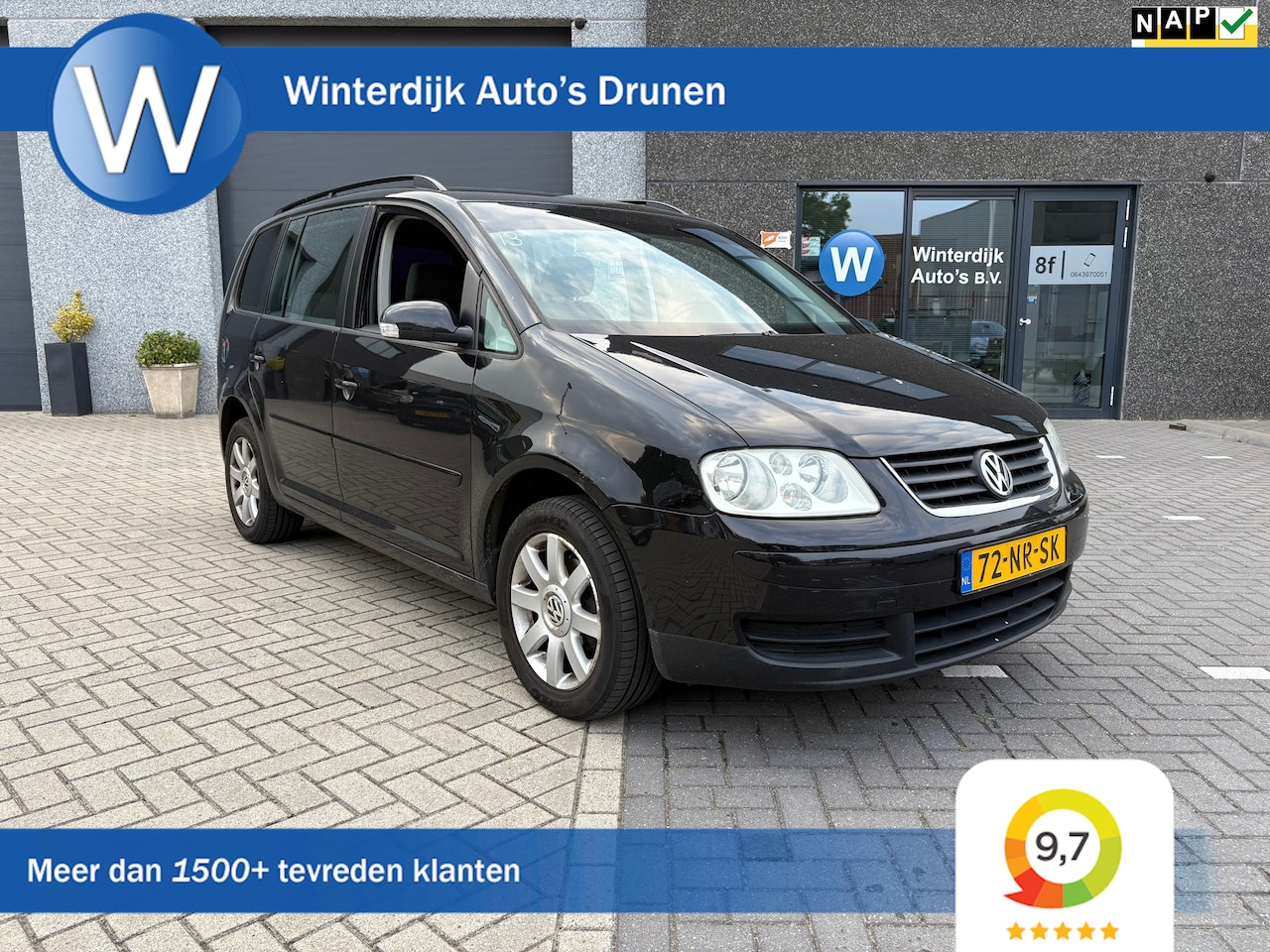Volkswagen Touran - 1.6-16V FSI Trendline Airco! Cruise! Trekhaak! - AutoWereld.nl