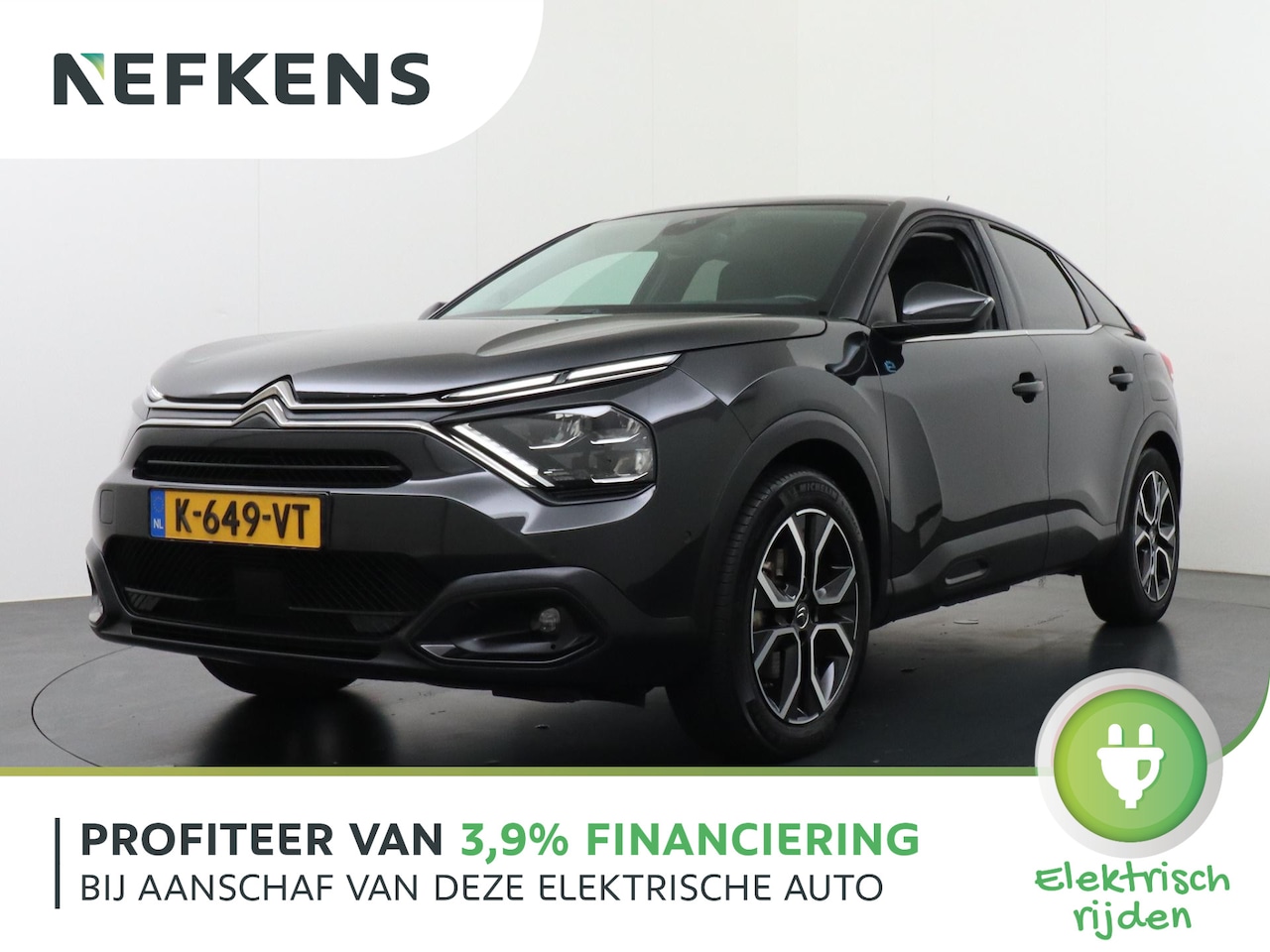 Citroën Ë-C4 - EV Shine 50 kWh 136 pk | Navigatie | Achteruitrijcamera | Parkeersensoren Voor en Achter | - AutoWereld.nl