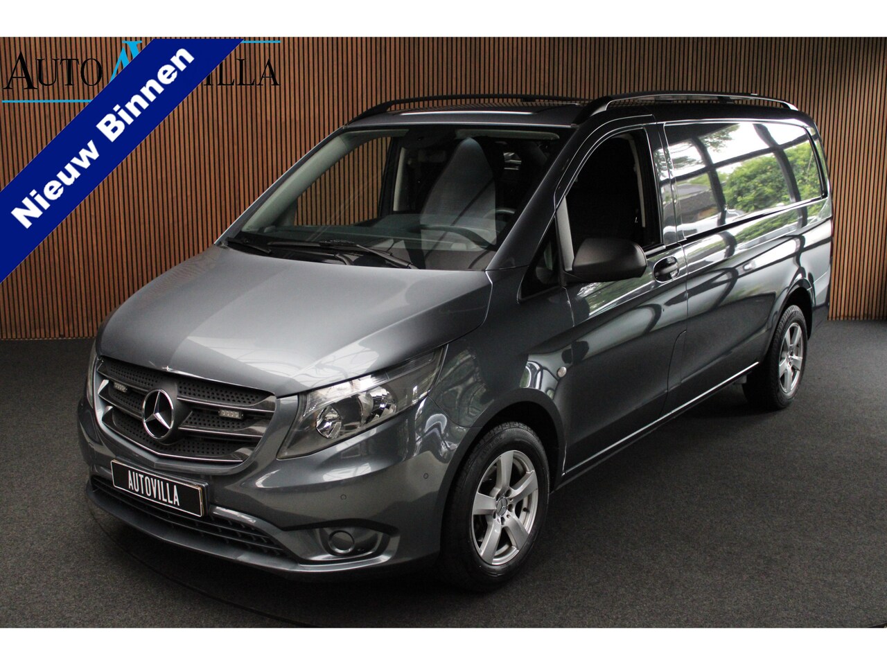 Mercedes-Benz Vito - CDI 140pk Lang Navi Camera Climate Marge auto Trekhaak Schuifdeur - AutoWereld.nl