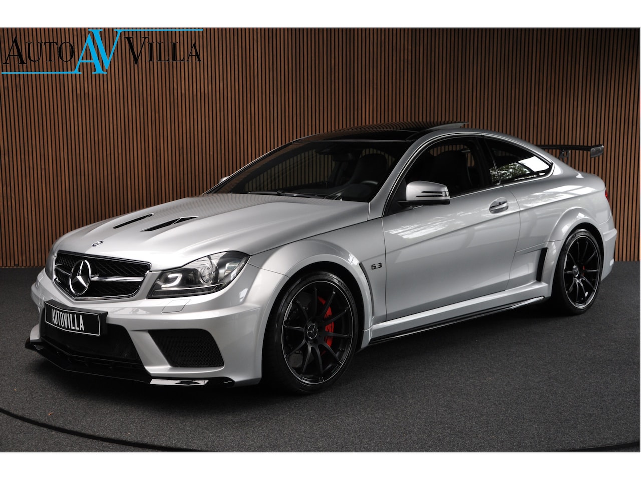 Mercedes-Benz C-klasse Coupé - 63 AMG Black Series 1 off 800 Carbon Panodak Recaro Leer Aero Package Camera - AutoWereld.nl
