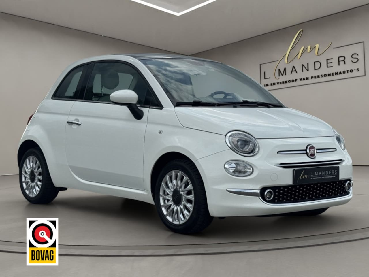 Fiat 500 - 1.2 Star 2019 WIT | Panoramadak | Apple CarPlay | Airco - AutoWereld.nl