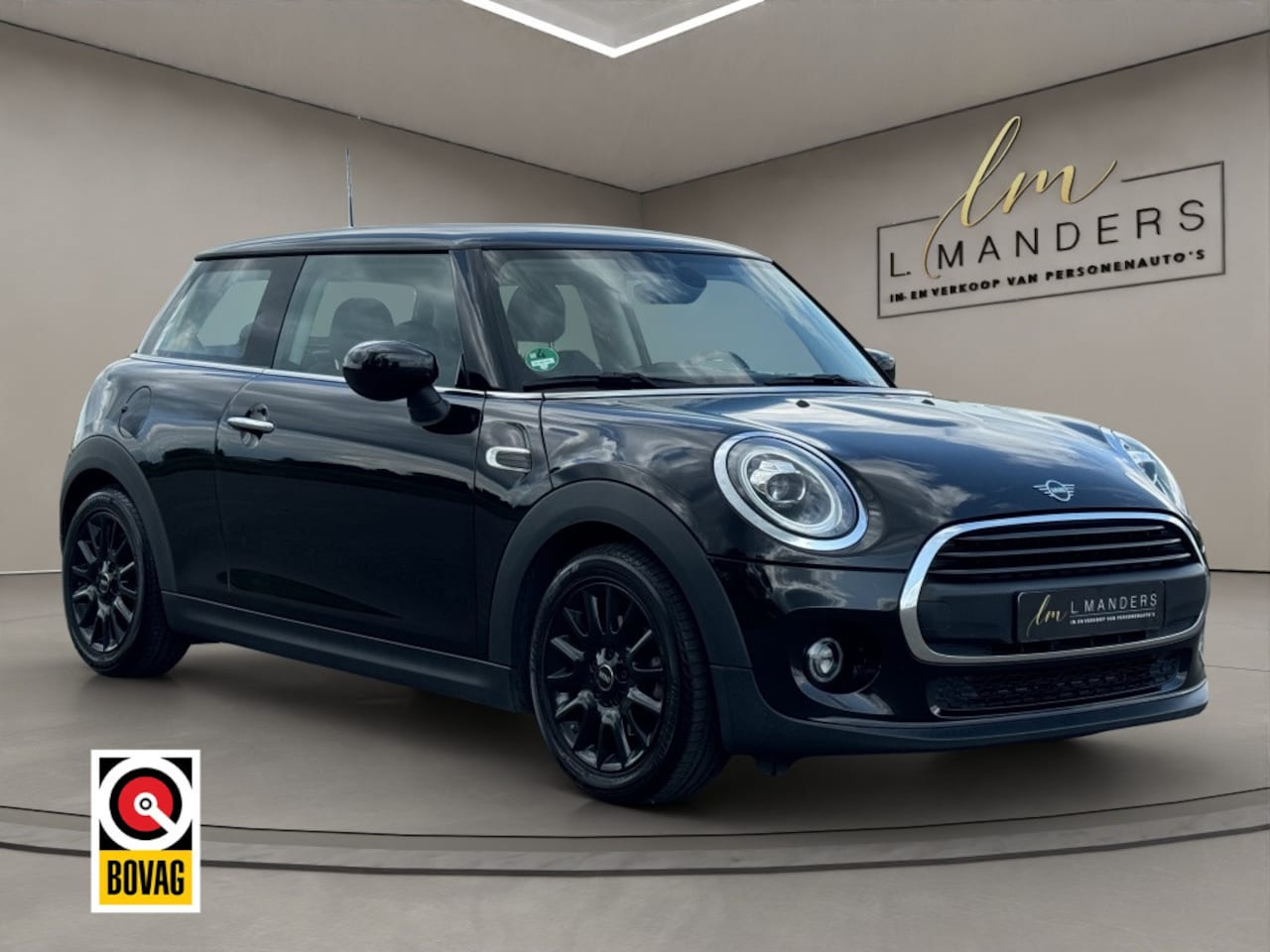 MINI One - 1.5 Business Edition 2021 ZWART | Leder | Benzine | Climate Cont - AutoWereld.nl