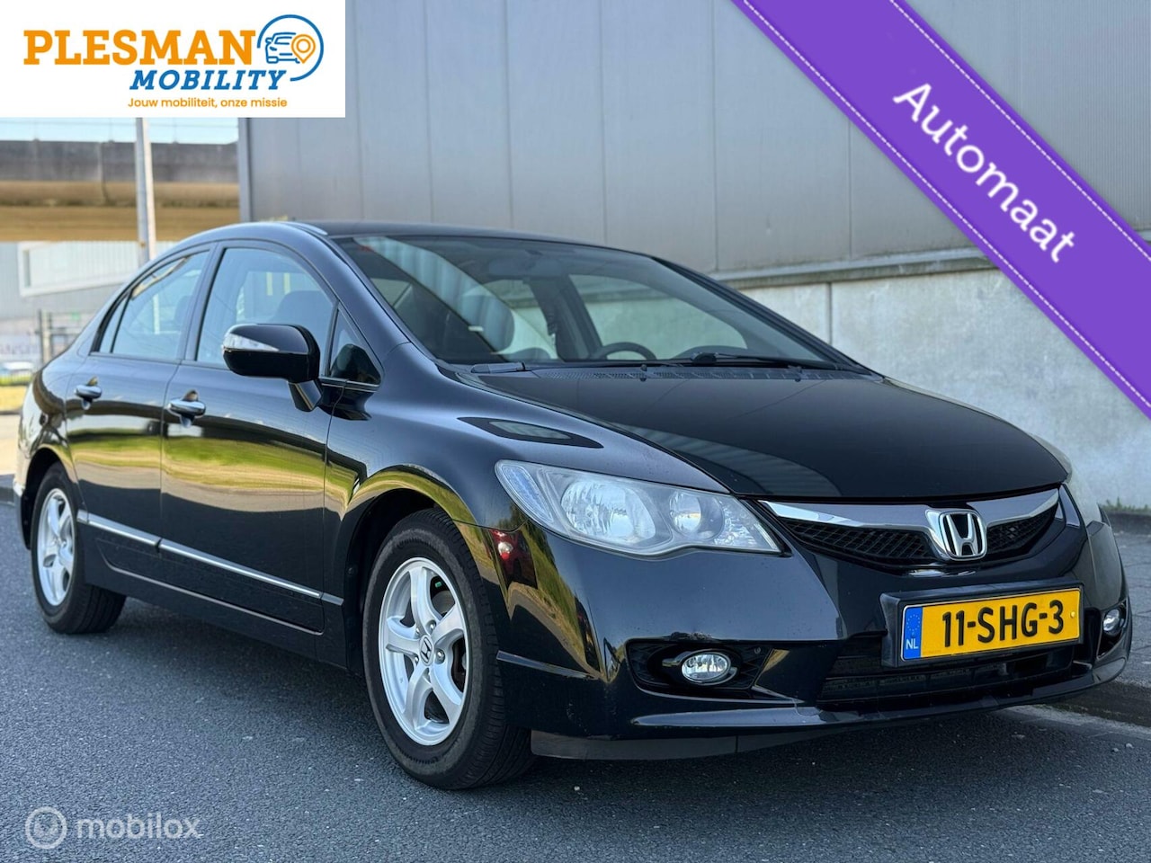 Honda Civic - 1.3 Hybrid Elegance 1E EIG *NAP *CRUISE * CLIMA - AutoWereld.nl