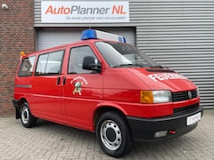 Volkswagen Transporter - 2.0 Benzine Ex-Brandweer 4-Pers