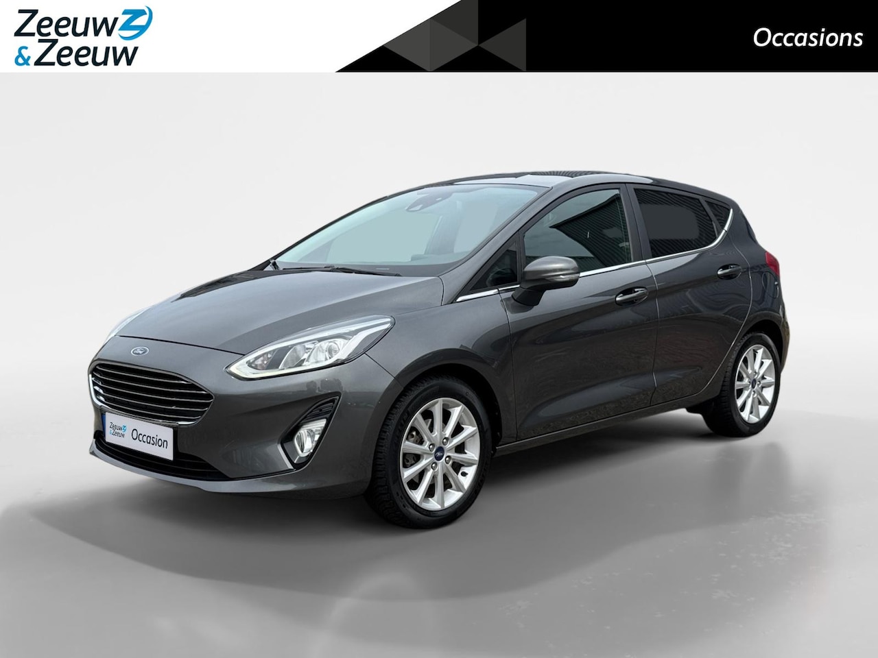 Ford Fiesta - 1.0 EcoBoost Titanium | Zeer nette auto | Navigatie | Apple carplay  & Android auto | Blue - AutoWereld.nl