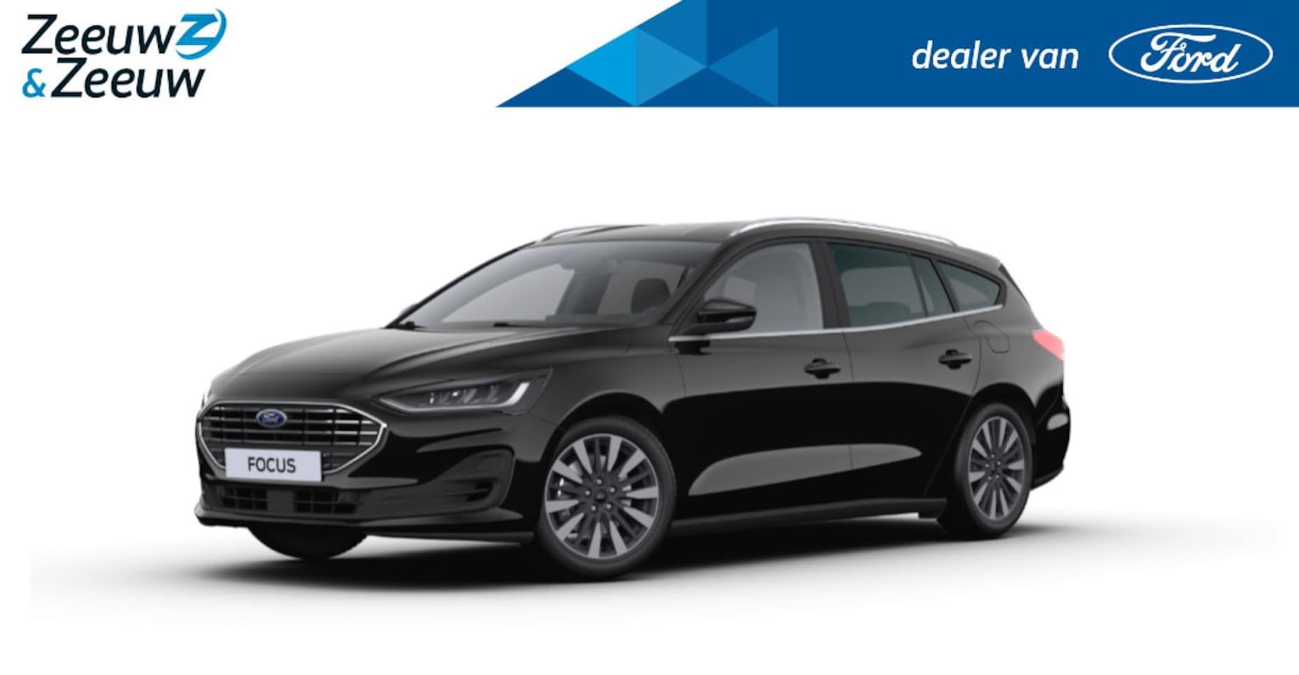 Ford Focus Wagon - 1.0 EcoBoost Hybrid Titanium X | Verwachte levertijd 3 weken | Prijs inclusief 2500 euro F - AutoWereld.nl