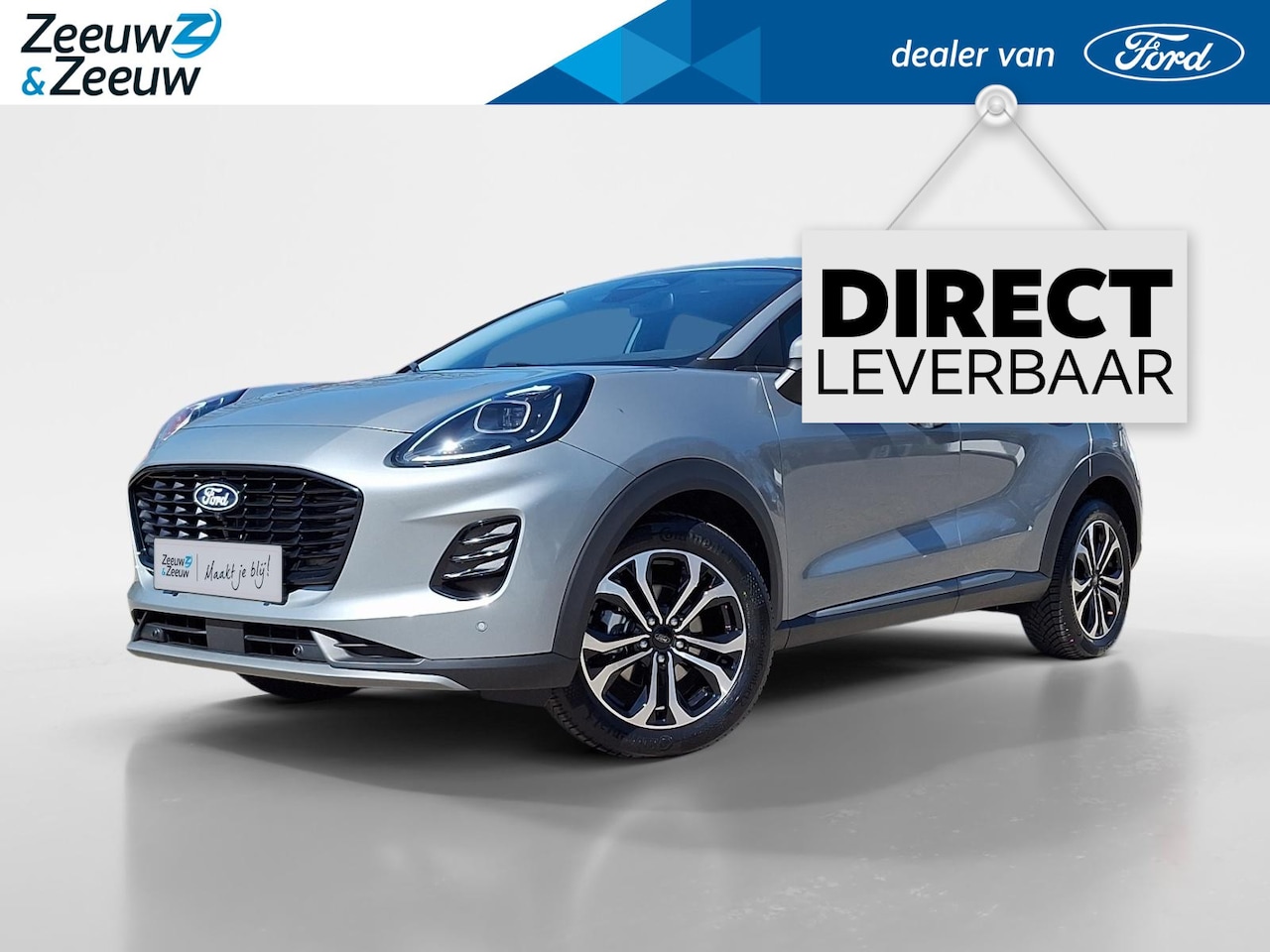 Ford Puma - 1.0 EcoBoost Hybrid Titanium Automaat | Uit voorraad leverbaar | Driver Assistance Pack | - AutoWereld.nl