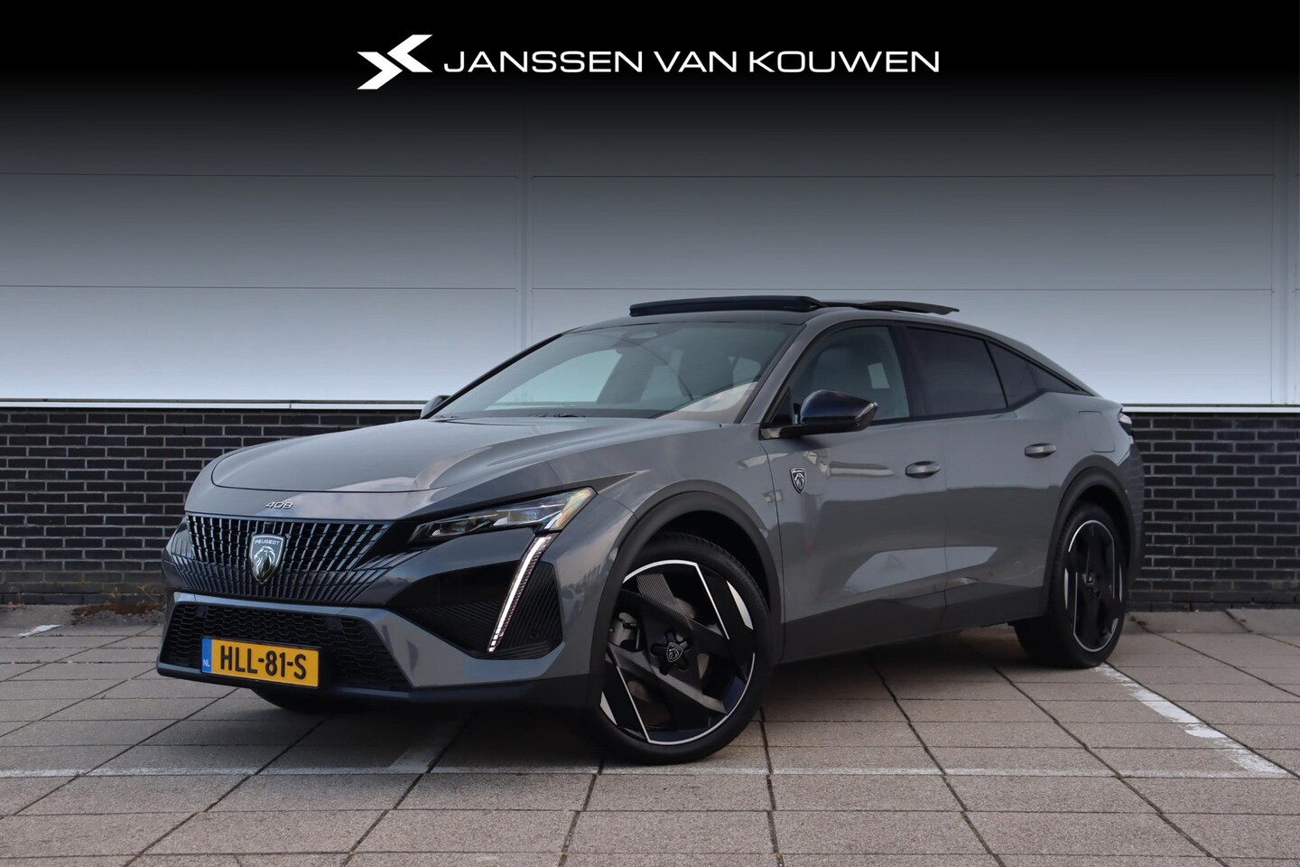 Peugeot 408 - 1.6 HYbrid 225 EAT8 GT Nappa Leder Panoramadak Night Vision 20" - AutoWereld.nl