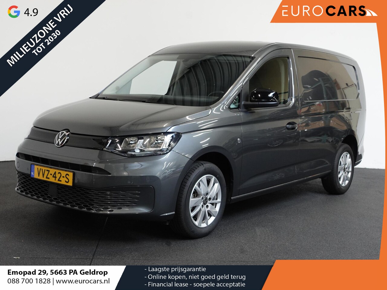 Volkswagen Caddy Cargo Maxi - 2.0 TDI Style Automaat Airco Bluetooth Cruise Control  App-Connect Trekhaak - AutoWereld.nl