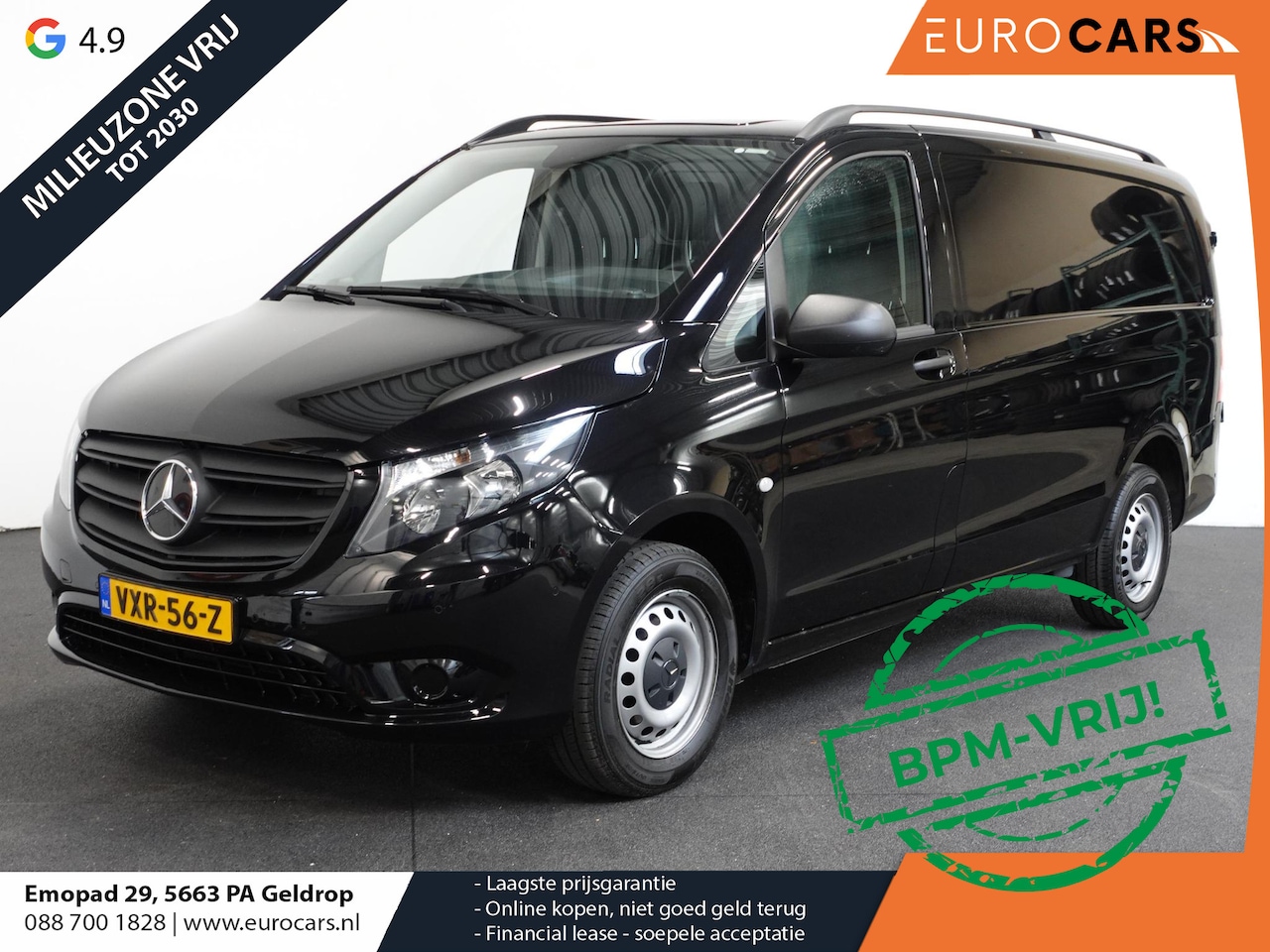 Mercedes-Benz Vito - 114 CDI Lang Automaat Airco Bluetooth Camera Trekhaak - AutoWereld.nl