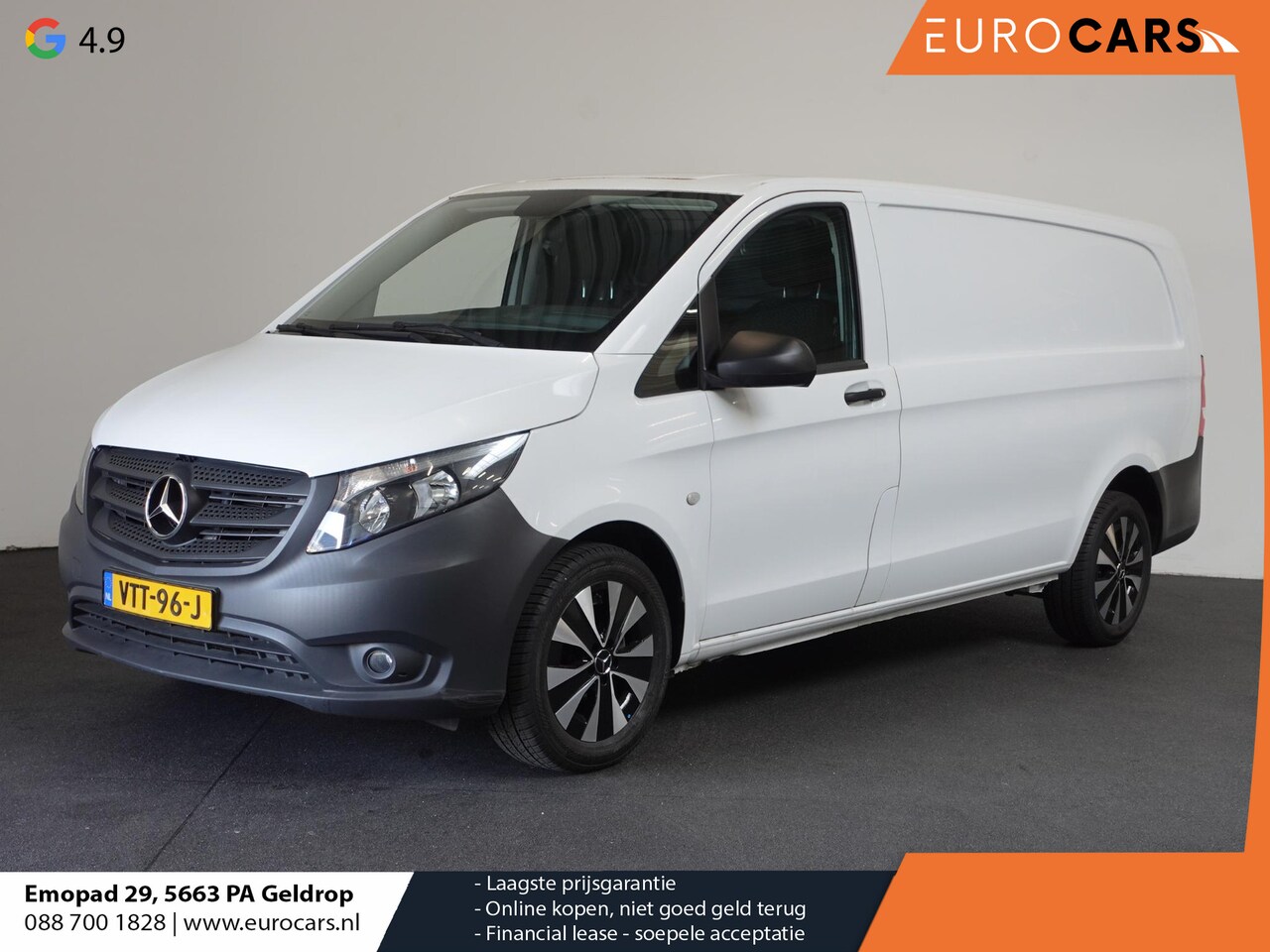 Mercedes-Benz Vito - 116 CDI L3 Extra Lang Sport Edition Airco Cruise control RWD Laadlengte 306cm - AutoWereld.nl
