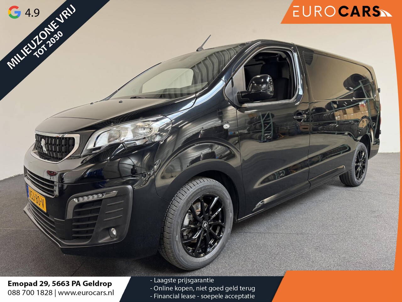 Peugeot Expert - 180pk Automaat L3 Long Premium Sport Edition Navigatie Camera Airco Cruise control - AutoWereld.nl