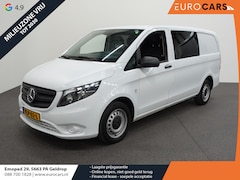 Mercedes-Benz Vito - 114 CDI Lang Dubbele Cabine Comfort Automaat Airco Navi Cruise Control 6-Persoons Trekhaak