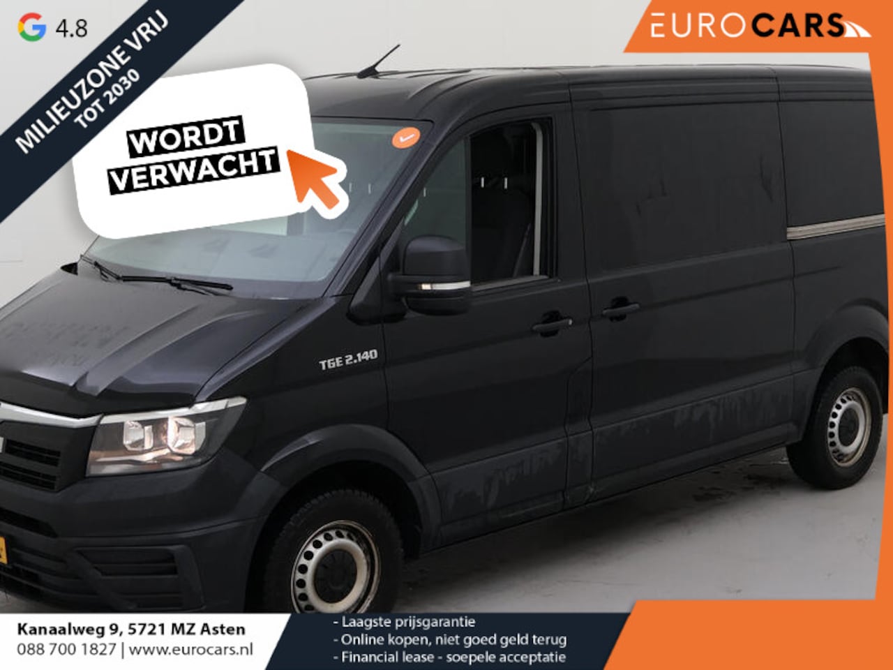 MAN TGE - 140pk L3H2 / L2H1 2x Schuifdeur Trekhaak Cruise control Airco 3-Zits Euro6 - AutoWereld.nl