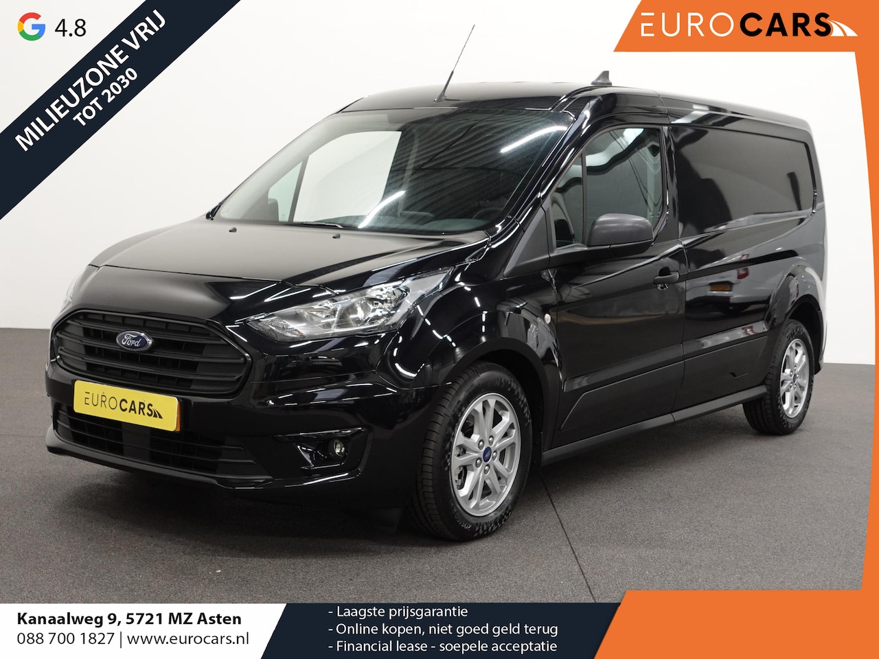 Ford Transit Connect - 100pk L2 Trend Automaat Trekhaak Airco Navi Cruise - AutoWereld.nl
