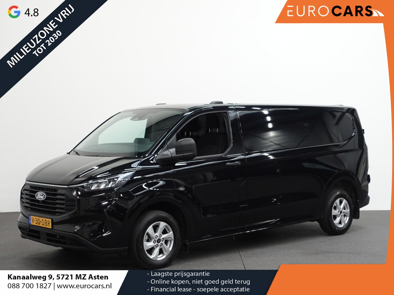 Ford Transit Custom - L2H1 Trend Navigatie Apple Carplay Camera Trekhaak Parkeersensoren Cruise control Airco - AutoWereld.nl