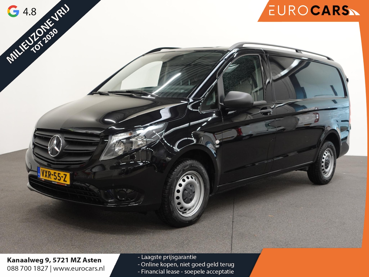 Mercedes-Benz Vito - 114 CDI Lang Automaat Airco Bluetooth Camera Trekhaak - AutoWereld.nl