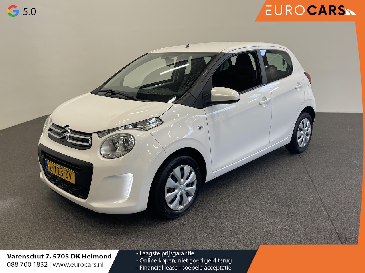 Citroën C1 - 1.0 VTi Feel Airco Carplay Navi Achteruitrijcamera Techno Pack - AutoWereld.nl