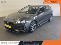 Ford Focus Wagon - 1.0 EcoBoost Hybrid ST Line Navigatie Climate Control Led Dab Camera Parkeer sensoren Crui