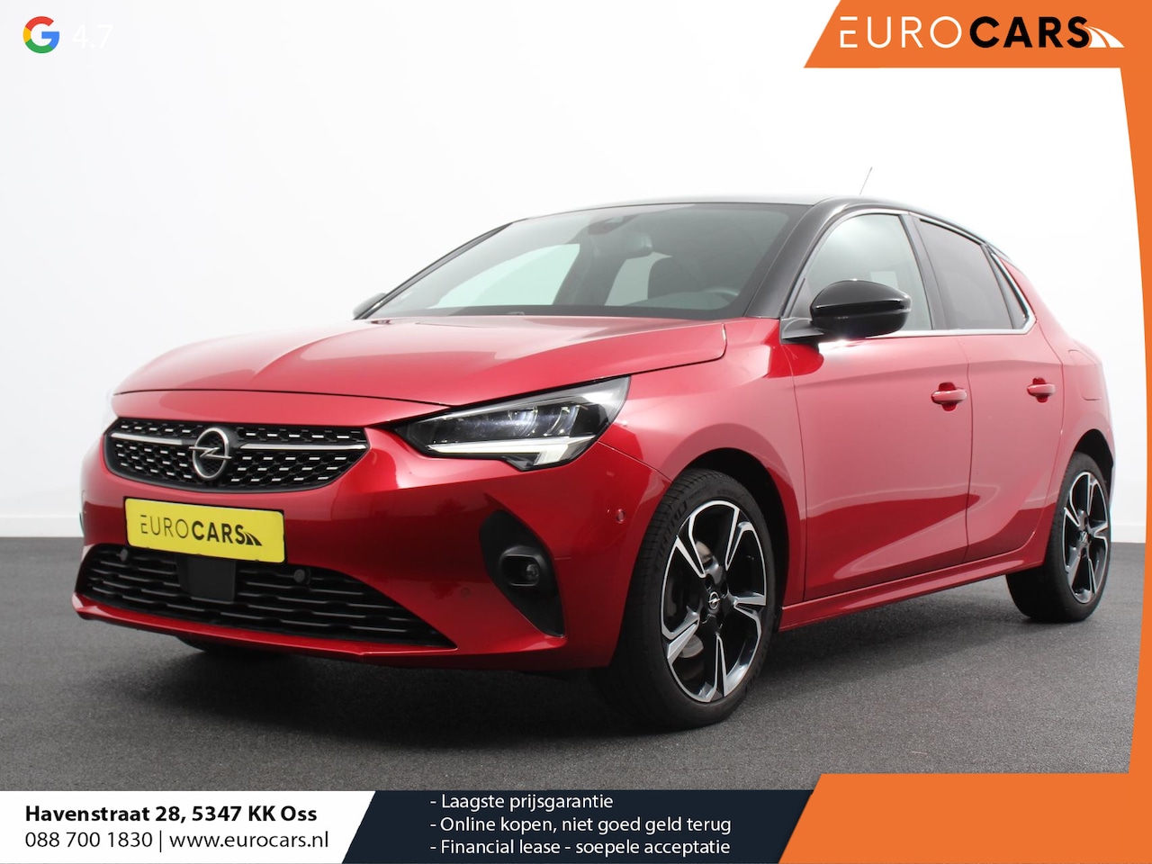 Opel Corsa - 1.2 100pk Turbo Elegance Sky Panorama dak Climate control Cruise control Digitale Cockpit - AutoWereld.nl
