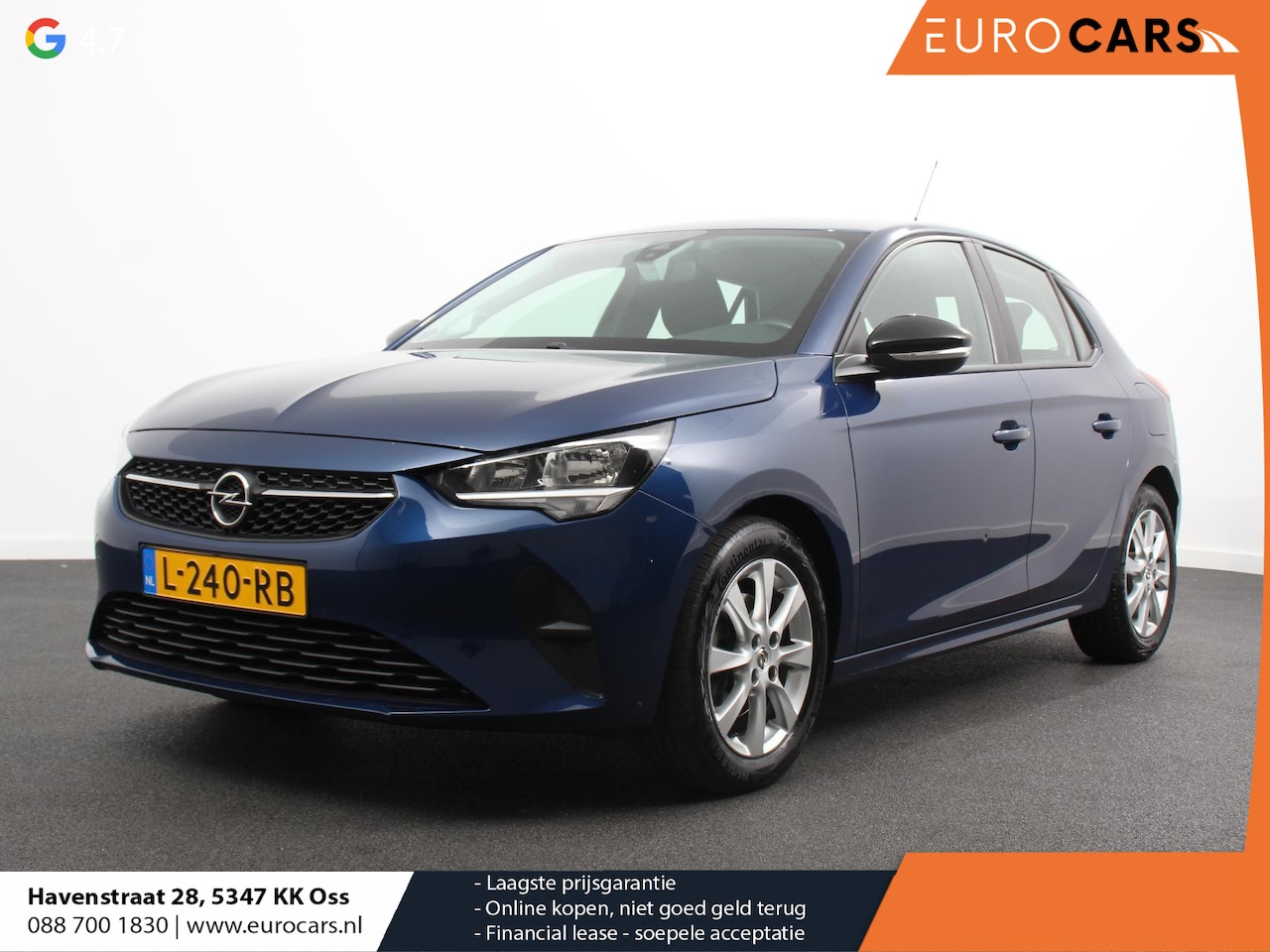 Opel Corsa - 1.2 100pk Edition Navigatie Apple Carplay/Android Auto Dab Parkeersensoren achter Cruise C - AutoWereld.nl