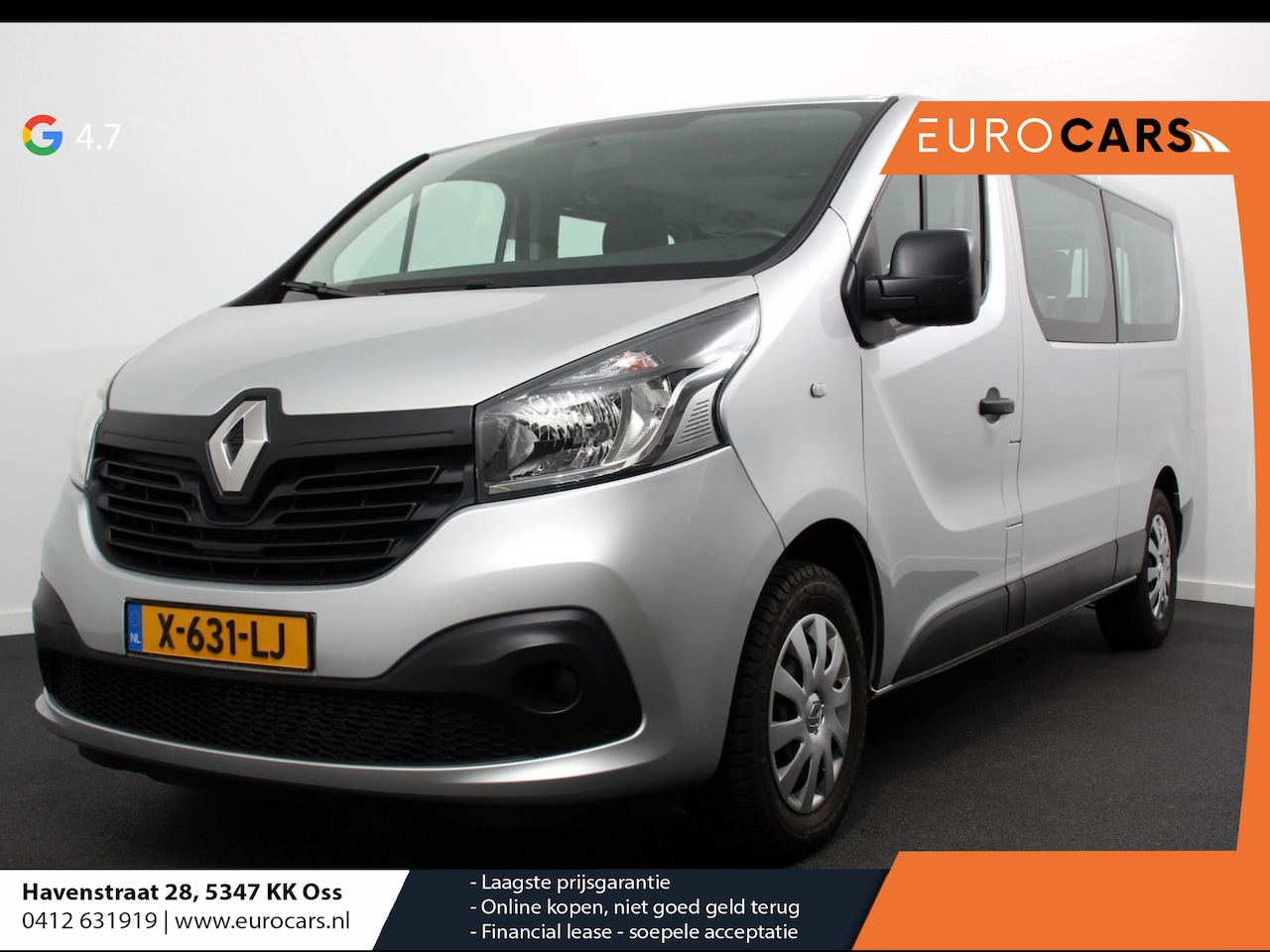Renault Trafic Passenger - 1.6 dCi Grand Authentique Energy incl. BPM/ BTW L2H1 8 persoons ! Navigatie Airco voor e - AutoWereld.nl