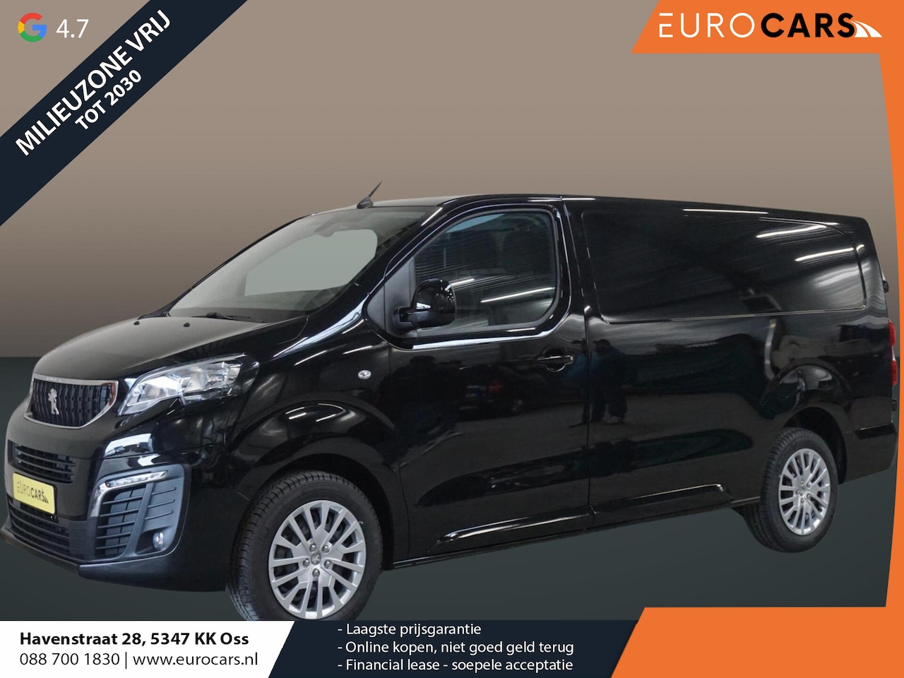Peugeot Expert - 145pk L3 Automaat Airco Cruise Control Navigatie Trekhaak - AutoWereld.nl