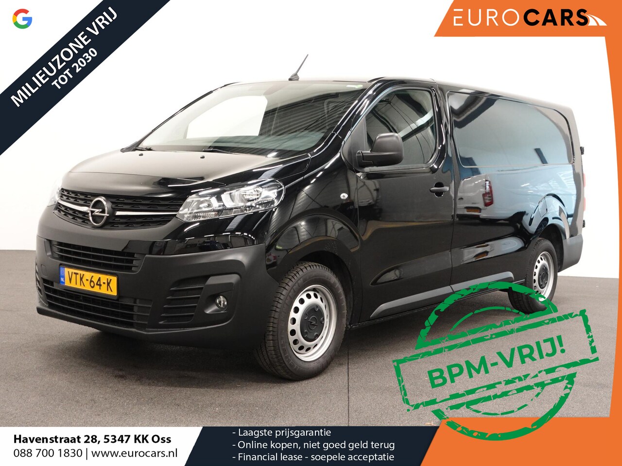 Opel Vivaro - 2.0 CDTI Automaat L3H1 Edition 3-zits Airco Navigatie Trekhaak Cruise Carplay Sidebars - AutoWereld.nl