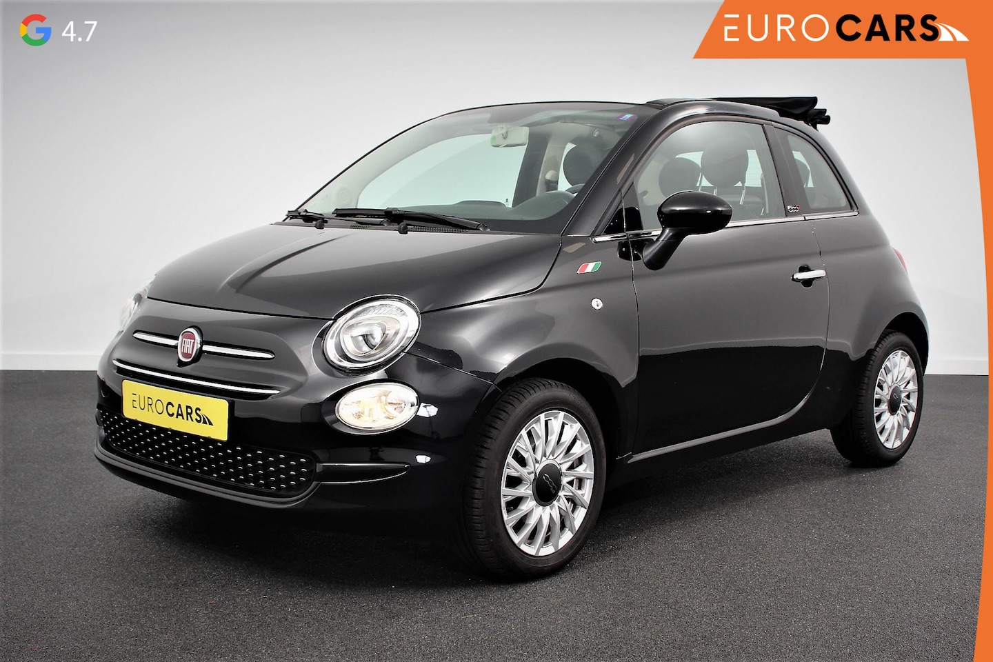 Fiat 500 C - 1.2 Lounge Automaat | Leder | Navigatie | Climate control | Cruise Control | Parkeersensor - AutoWereld.nl