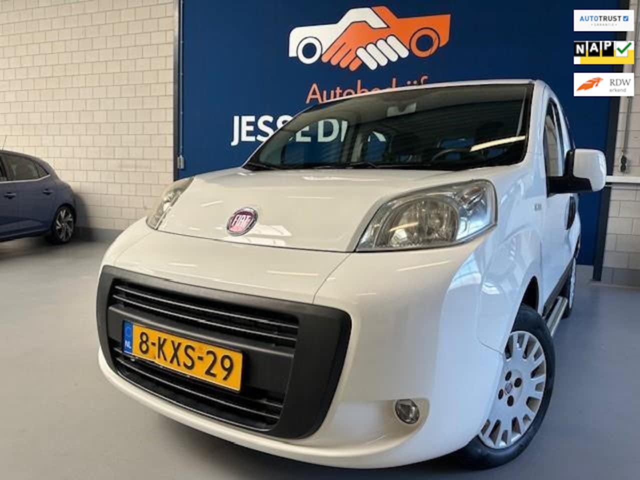 Fiat Qubo - 1.4 Dynamic 1.4 Dynamic,bj.2013,geel kenteken,personenauto,NAP met 122611 km.en APK tot 02/2026,Airco, - AutoWereld.nl