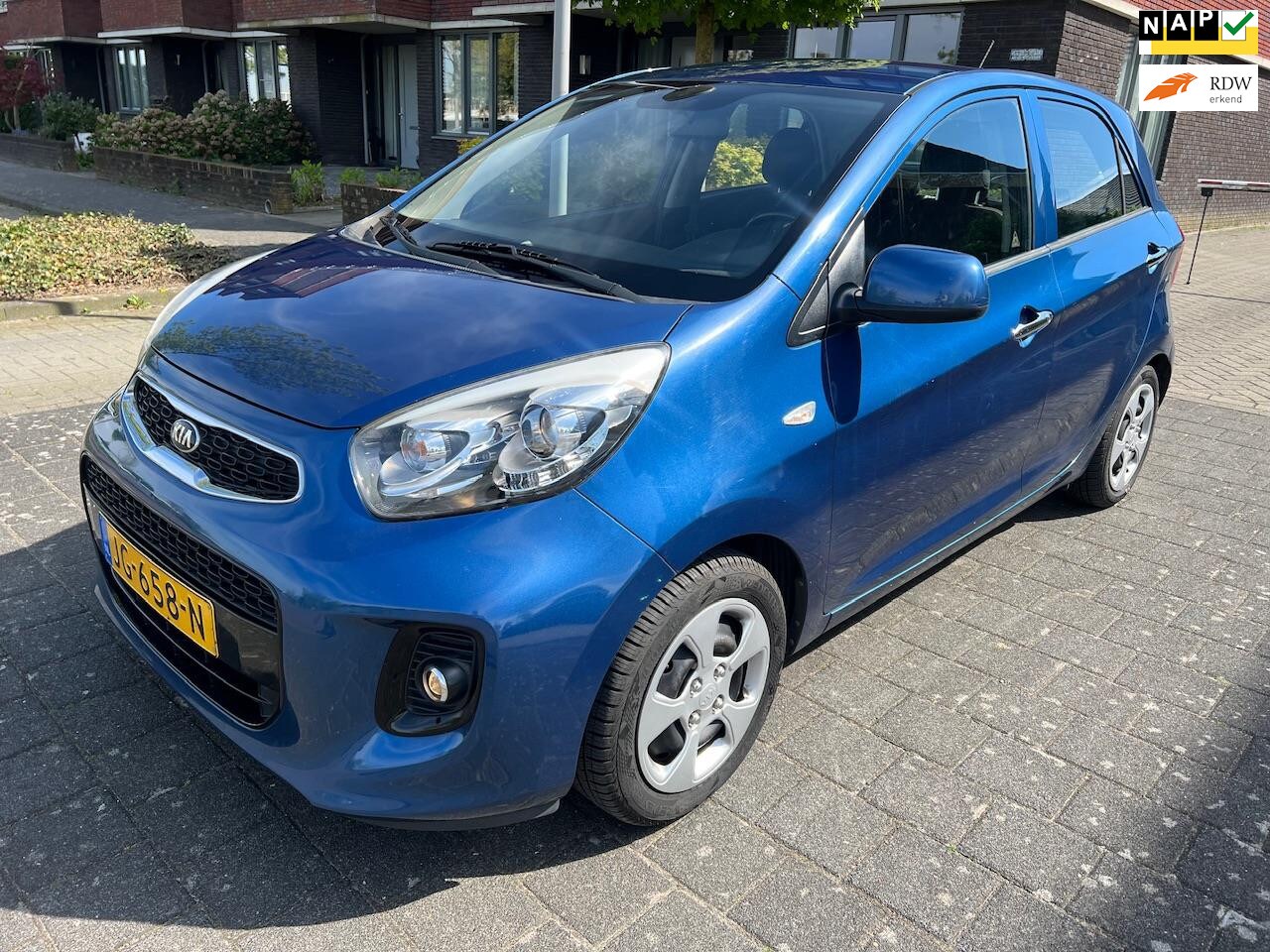 Kia Picanto - 1.0 CVVT DynamicLine NEW-APK.CRUISE.LED.NAP! - AutoWereld.nl