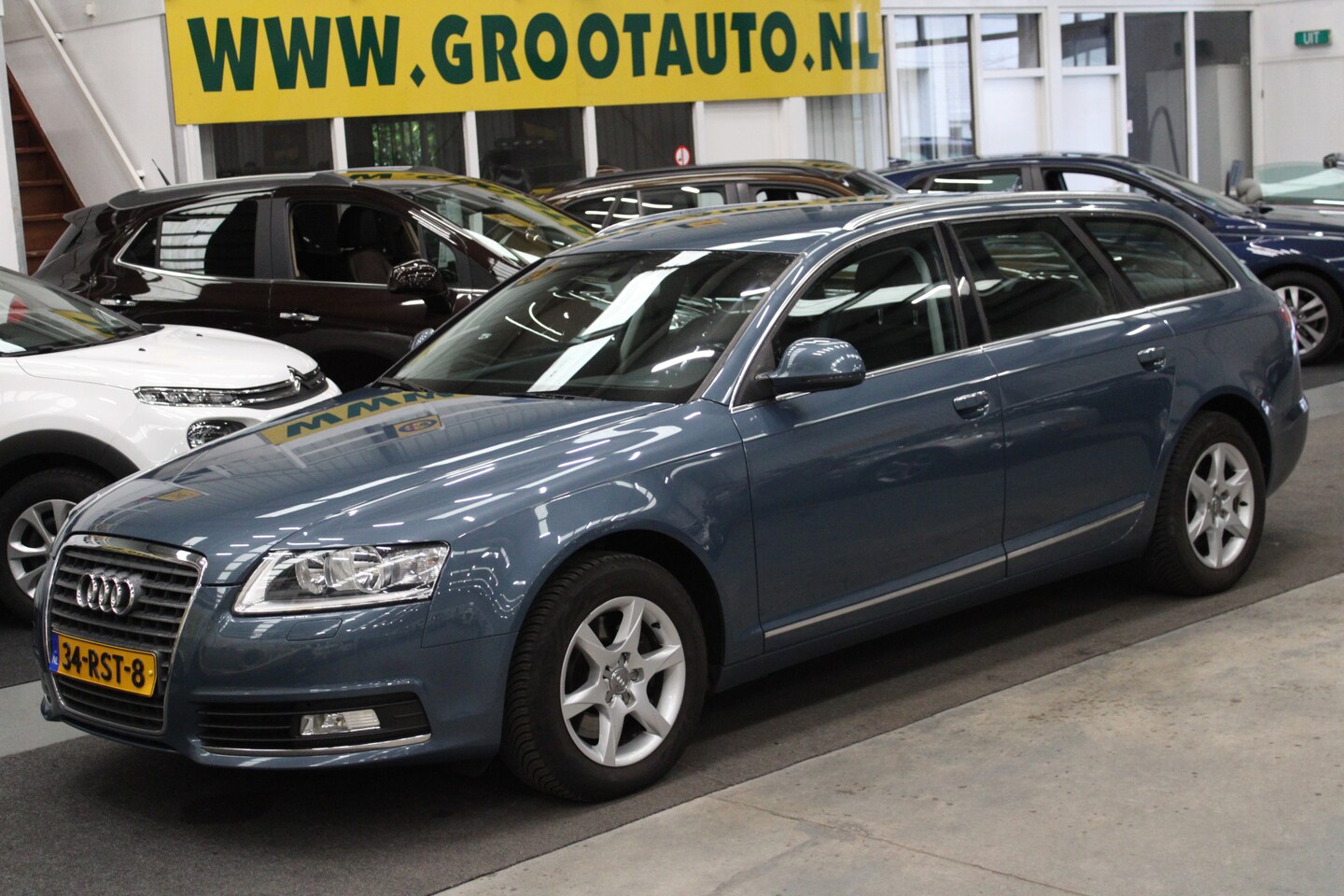 Audi A6 Avant - 2.0 TFSI Business Edition Automaat Airco, Trekhaak, Cruise control, Navi - AutoWereld.nl