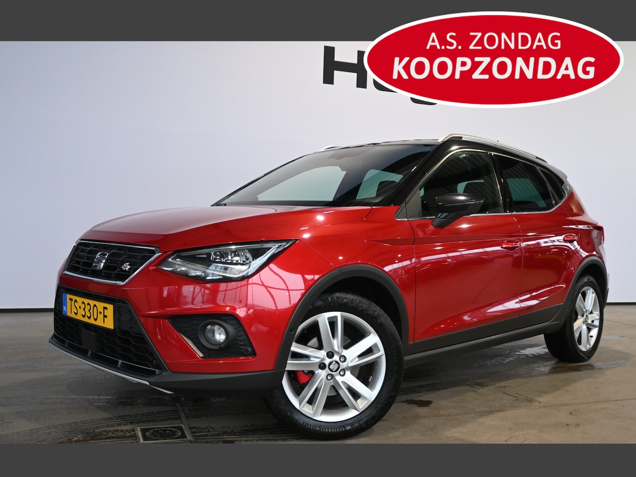 Seat Arona - 1.0 TSI Automaat FR Business Intense Beats audio LED Clima Navigatie Adaptieve cruise 1e E - AutoWereld.nl