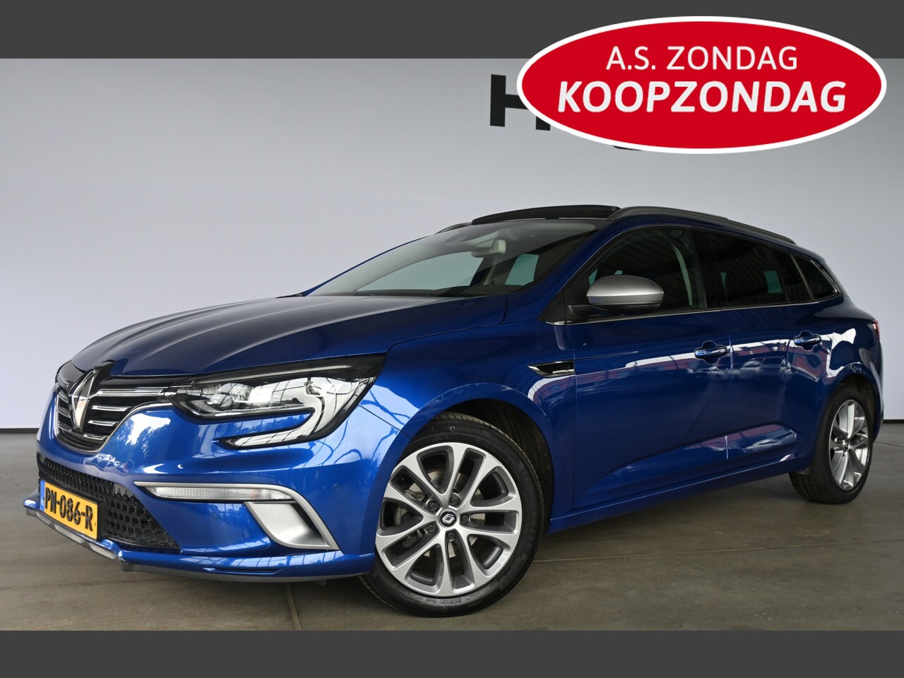 Renault Mégane Estate - 1.2 TCe GT-Line Navigatie ECC Cruise control Panoramadak Kuipstoelen Sfeerverlichting Inru - AutoWereld.nl