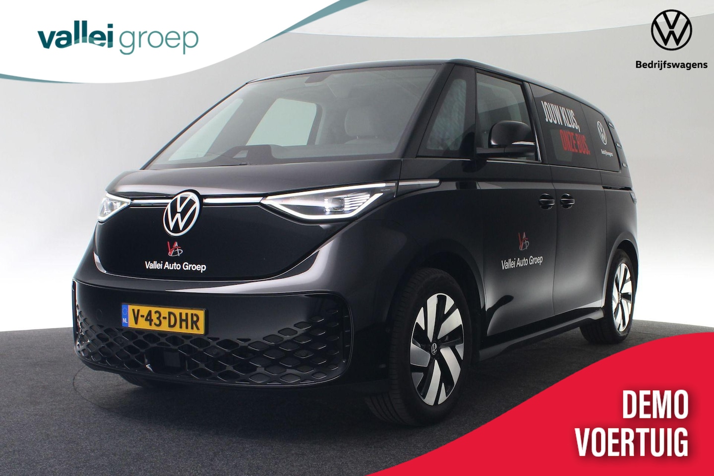 Volkswagen ID. Buzz Cargo - Bedrijfswagens 150 kW / 204 pk | IQ Light | Camera | Standkachel | Keyless | 19 inch - AutoWereld.nl