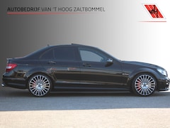 Mercedes-Benz C-klasse - AMG 63 <<FACELIFT>> SCHUIFDAK LEDER MEMORY H&K 19''