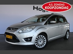 Ford Grand C-Max - 1.0 Edition Plus Clima Navigatie Trekhaak Goed Onderhouden Inruil Mogelijk