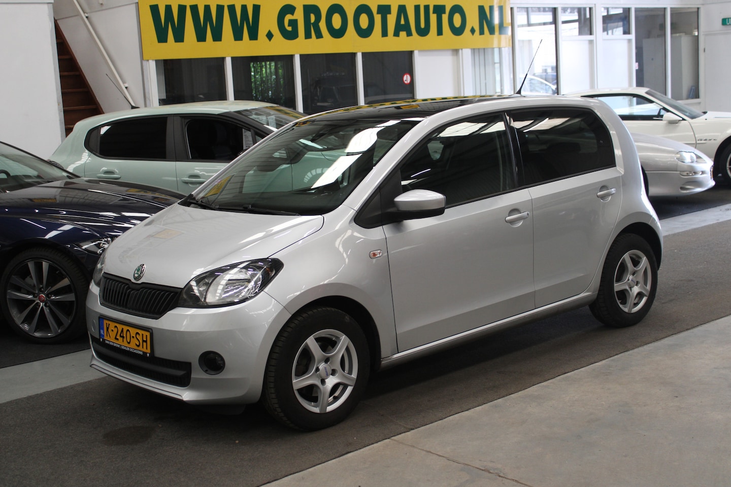 Skoda Citigo - 1.0 Elegance Panoramadak, Volledig onderhouden, Airco - AutoWereld.nl