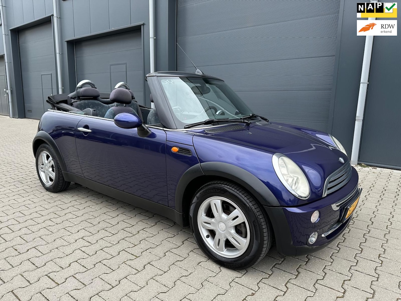 MINI Cabrio - Mini 1.6 ONE CABRIO ELEKTRISCHE KAP - AutoWereld.nl
