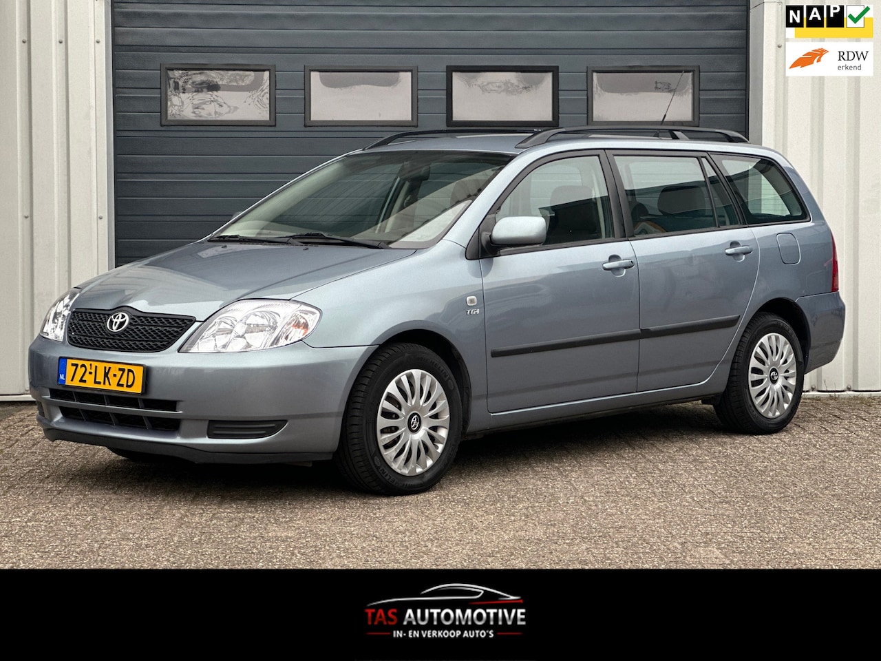 Toyota Corolla Wagon - 1.6 VVT-i AUTOMAAT/AIRCO/NAP/NIEUWE APK - AutoWereld.nl