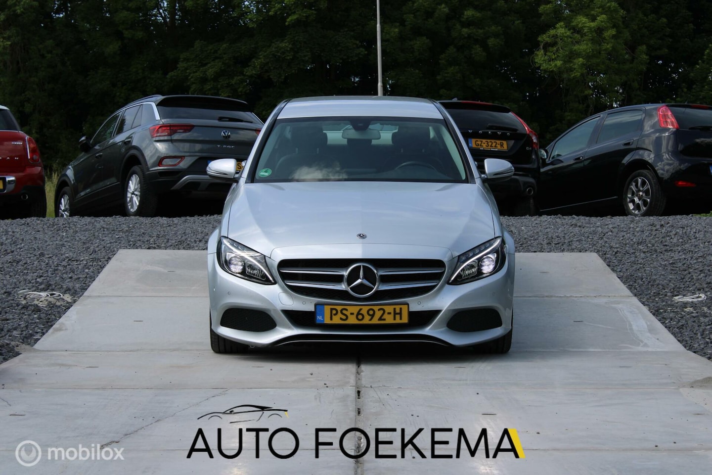 Mercedes-Benz C-klasse - 180 Business Solution LED TREKHAAK BLINDSPOT - AutoWereld.nl