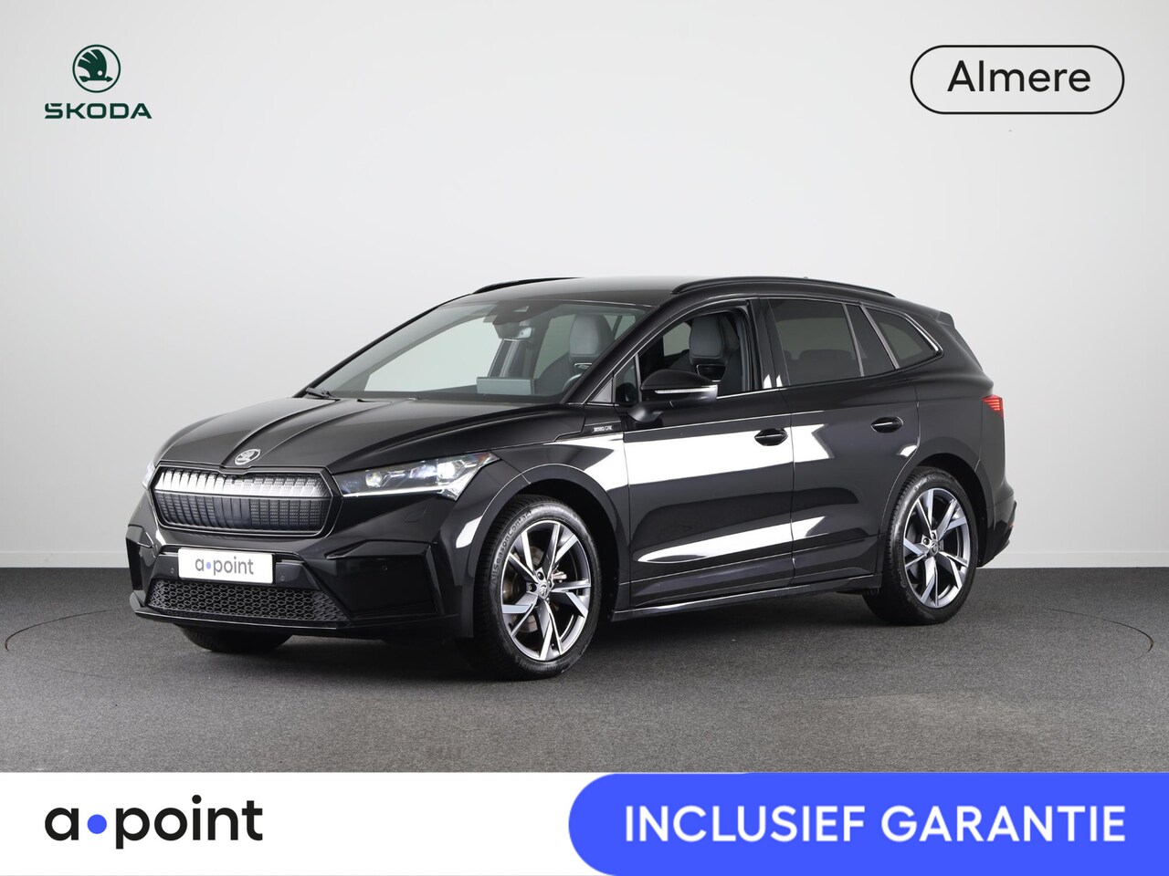 Skoda Enyaq iV - 60 Sportline Business Private lease vanaf €586,- pm | 180 pk | Navigatie | Parkeersensoren - AutoWereld.nl