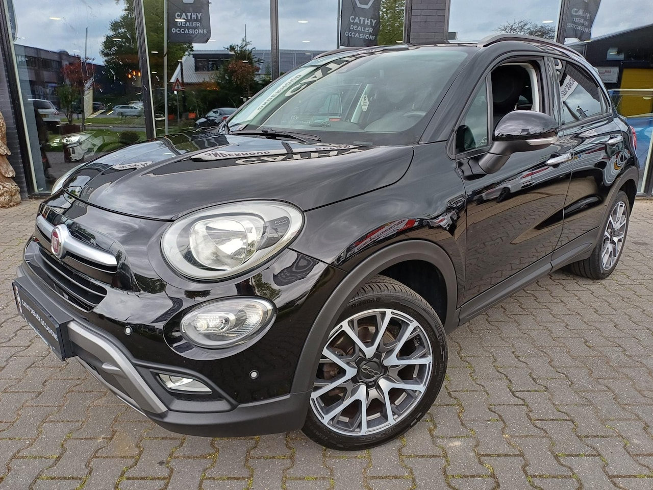 Fiat 500 X Cross - 1.4 Turbo MultiAir City Cross AUTOMAAT Camera NAV Climate Cruise Stoelverwarming - AutoWereld.nl