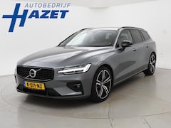 Volvo V60 - 2.0 B4 197 PK AUT. R-DESIGN + WEGKL. TREKHAAK | HARMAN/KARDON | LEDER | 19 INCH | ADAPTIVE