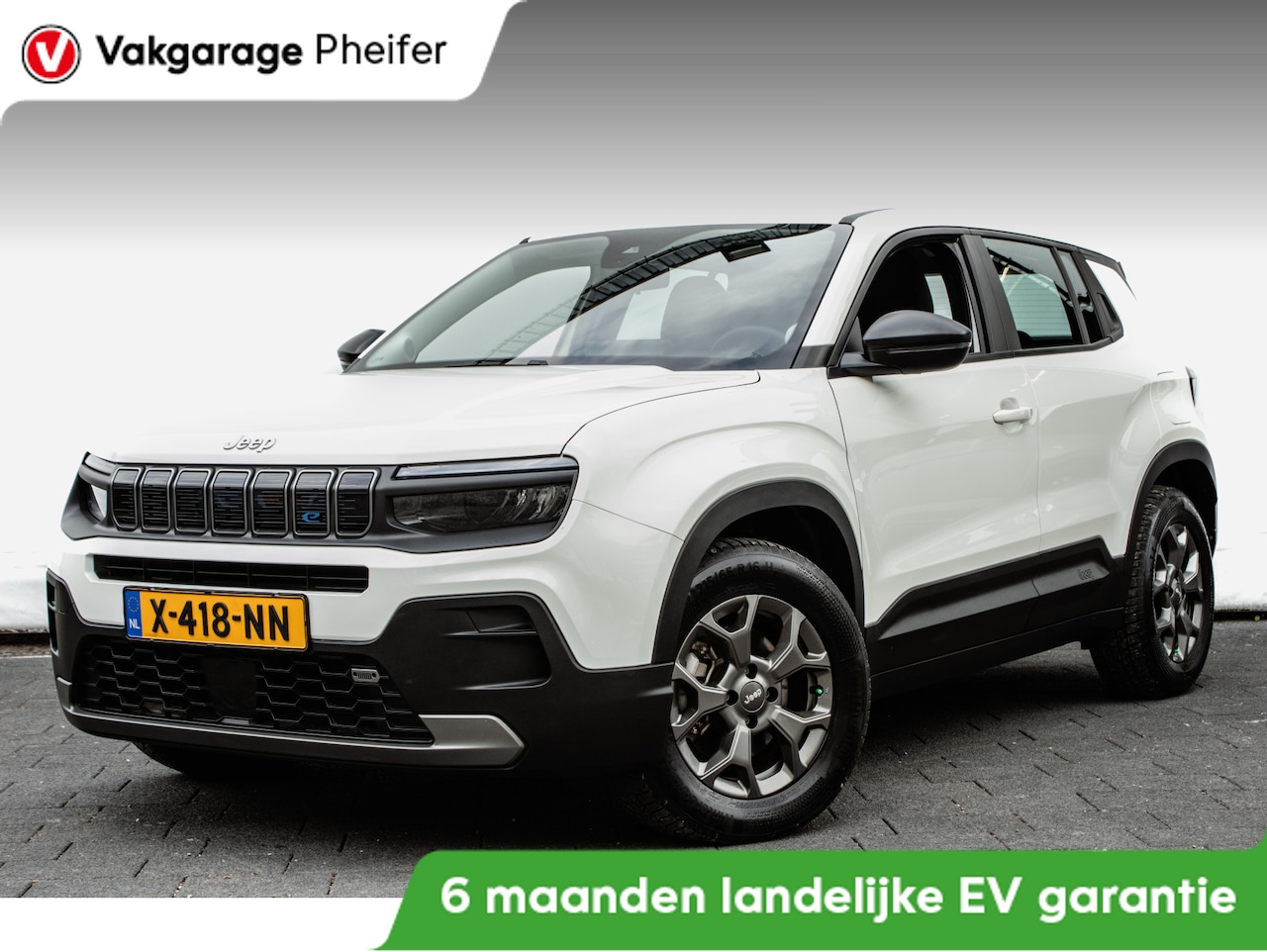 Jeep Avenger - Longitude 54 kWh Carplay/ Stoelverwarming/ Navigatie/ Cruise control/ Pdc/ Full led/ Warmt - AutoWereld.nl